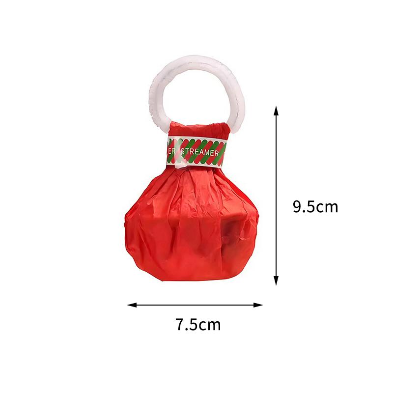 10 st Färgglada Handkastande Konfettipoppers Kastande Streamers Poppers Papperssmällare Magiskt Papper Band För Bröllop Födelsedagsfest