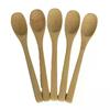 5 Pièces Cuillère à Miel en Bois Écologique Vaisselle Ménagère Bambou Cuillère à Condiments de Cuisine Cuillère à Café Cuillère à Dessert Cuillère à Thé