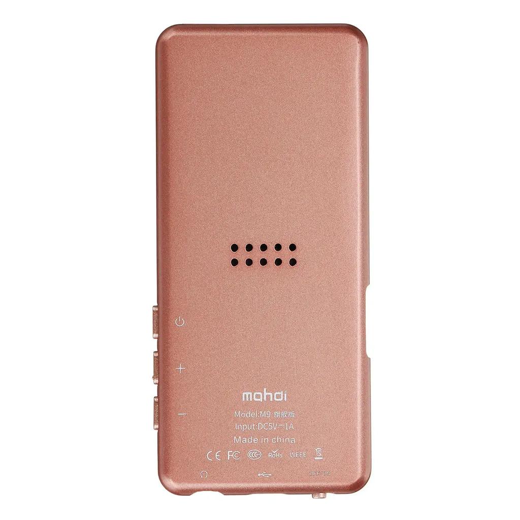 Mahdi M9 bluetooth 5.0 8GB Lossless MP3 MP4 Player 3.5inch HD IPS Full Screen External Speaker Ebook TF Card Music Player