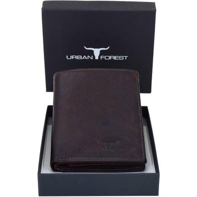 Men Genuine Leather Wallet - Mini  (13 Card Slots)