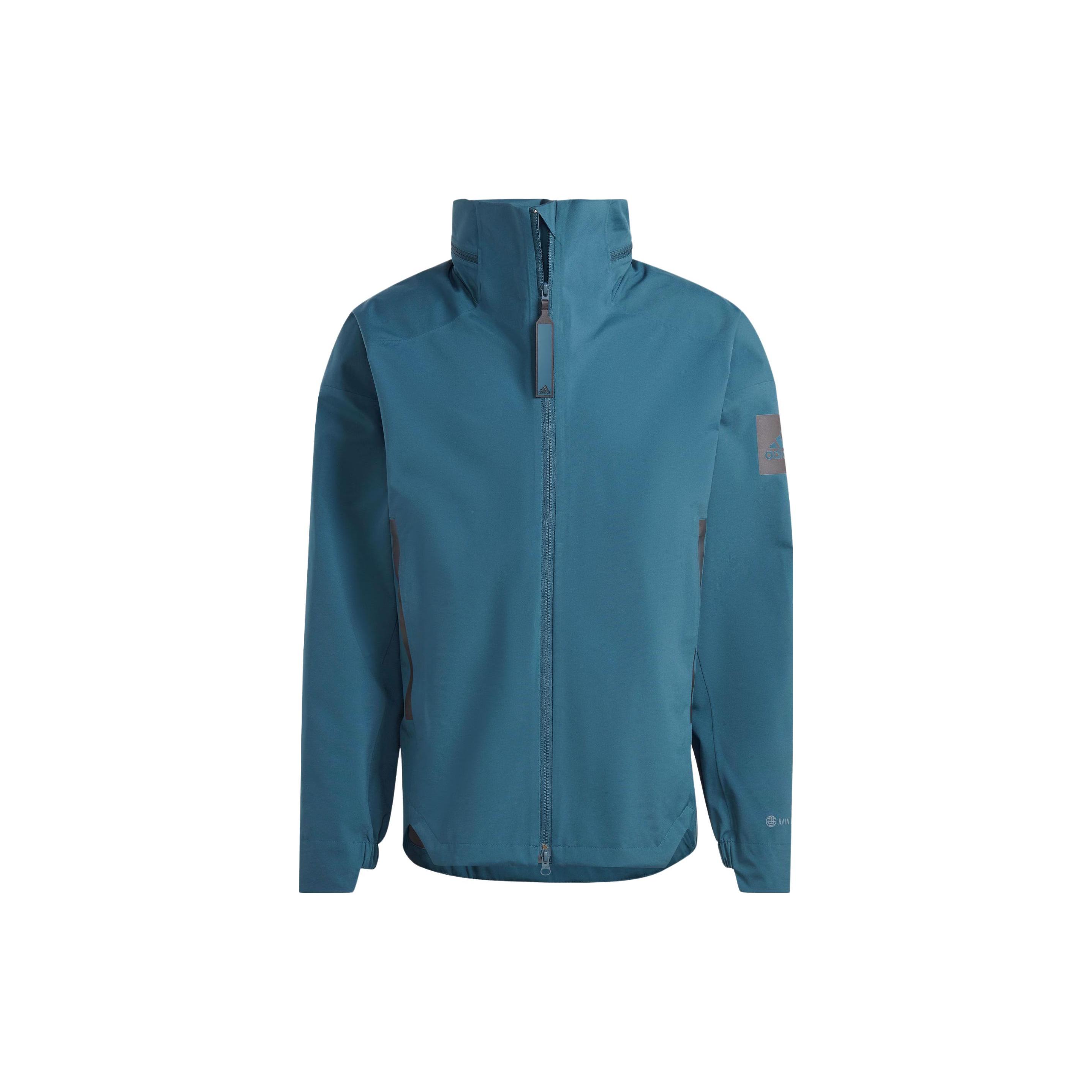 

New Adidas MYSHELTER Jackets Men Arctic Ocean Blue HZ5701 M