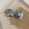 Bowknot Rhinestone Hair Clip Acetic Acid Bow Hairpin Personalized Acetate Hair Clip  Daily