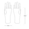 Cute Knitted Warm Half Finger Knitted Gloves Fingerless Solid Color Winter Fingerless Gloves Cashmere Thumb Hole Short Gloves