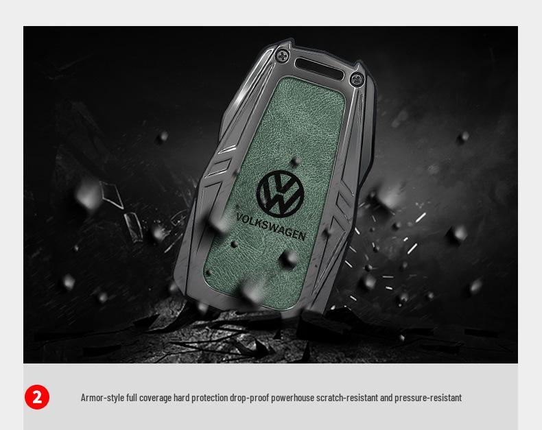 Volkswagen Tharu 2025 Polo Touran Key Case: Men's & Women's Protective Shell Cover.