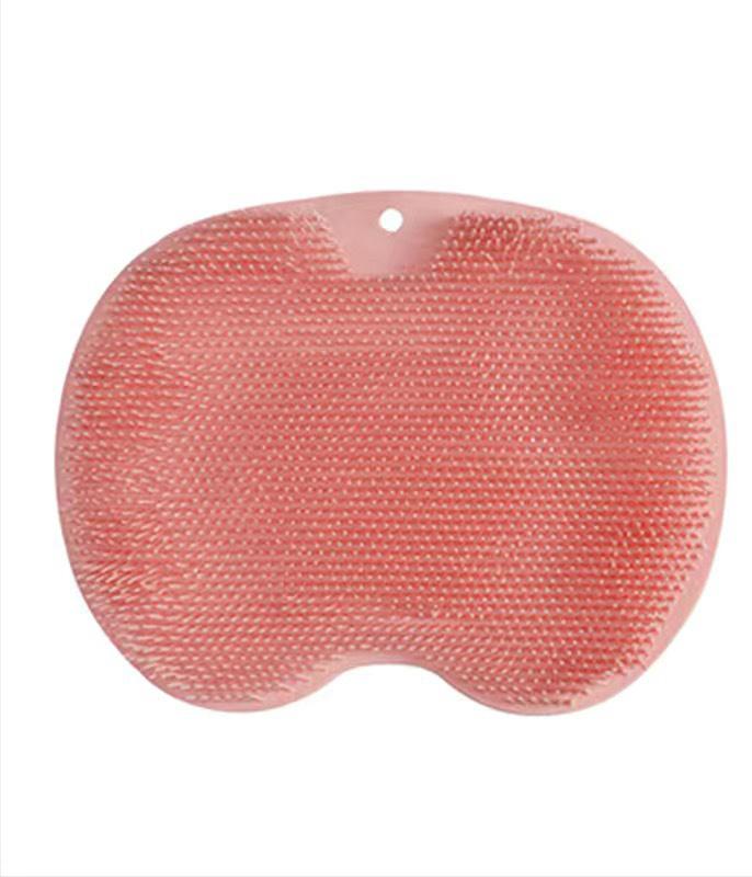Back Massage Brush Silicone Foot Wash Body Cleaning Bathing Tool Exfoliating Shower Massage Scraper Bathroom Non Slip Bath Mat