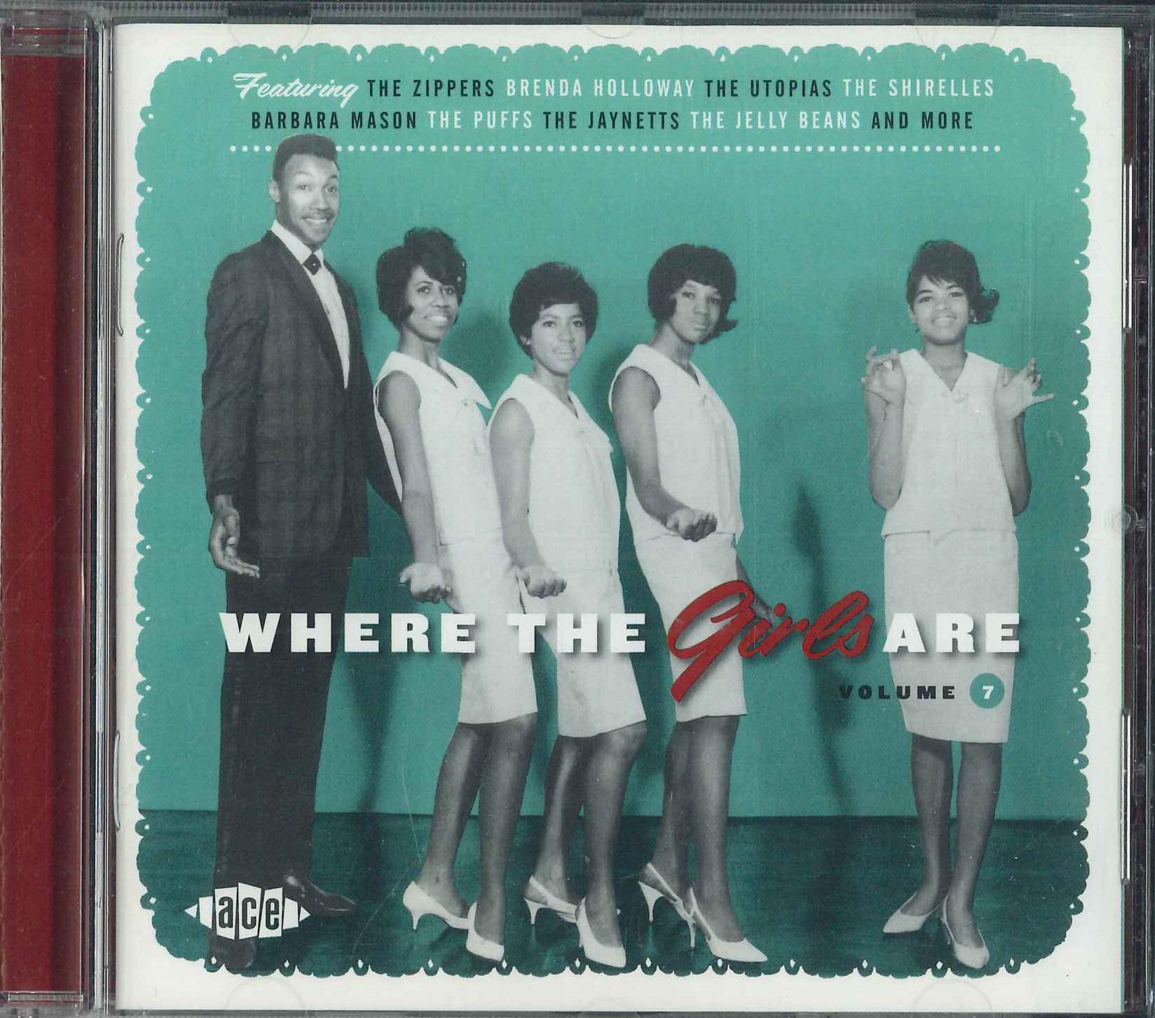 

CD VARIOUS - Where The Girls Are Volume 7 CDCHD1218 Ace 2009 UK Jazz Used