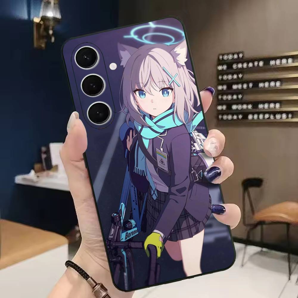 Blue Archive Phone Case for Samsung Galaxy A14 A15 A16 A24 A25 A34 A35 A54 A55 SamsungNote20