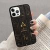 Autumu Egyptian Hieroglyphics Symbols Phone Case Cover for iPhone 17 Air 16 16e 15 12 11 13 14 Pro Max Plus Coque