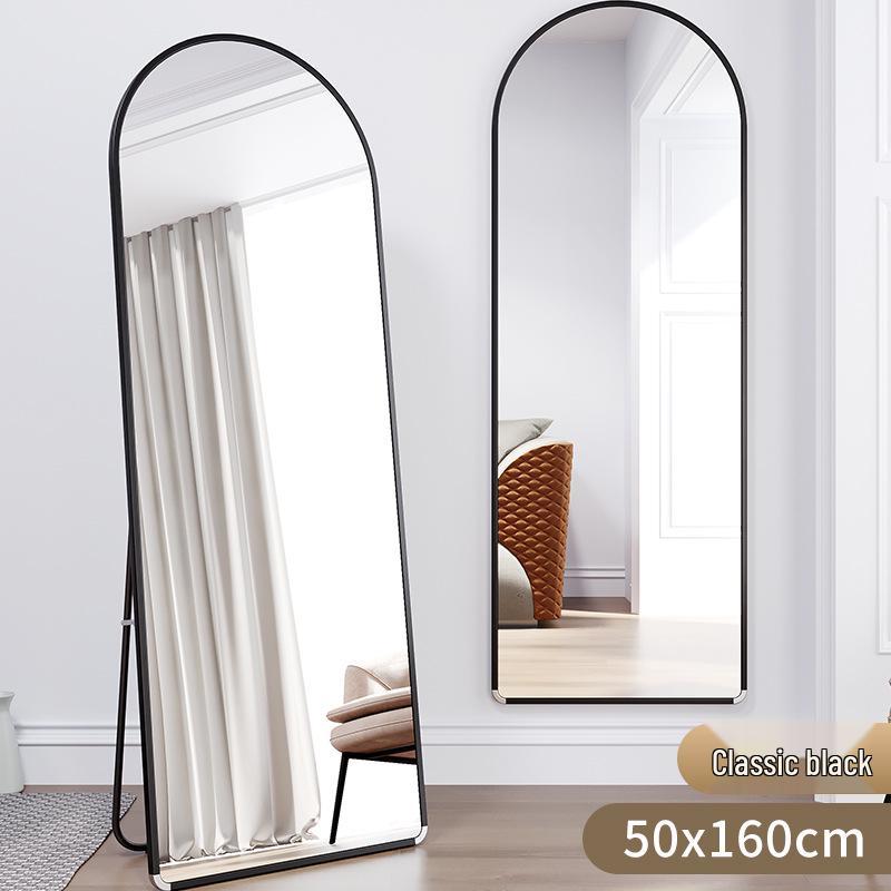 Full-Length Floor Mirror: Stylish Wall-Mounted Dressing Mirror for Bedrooms and Fitting Rooms