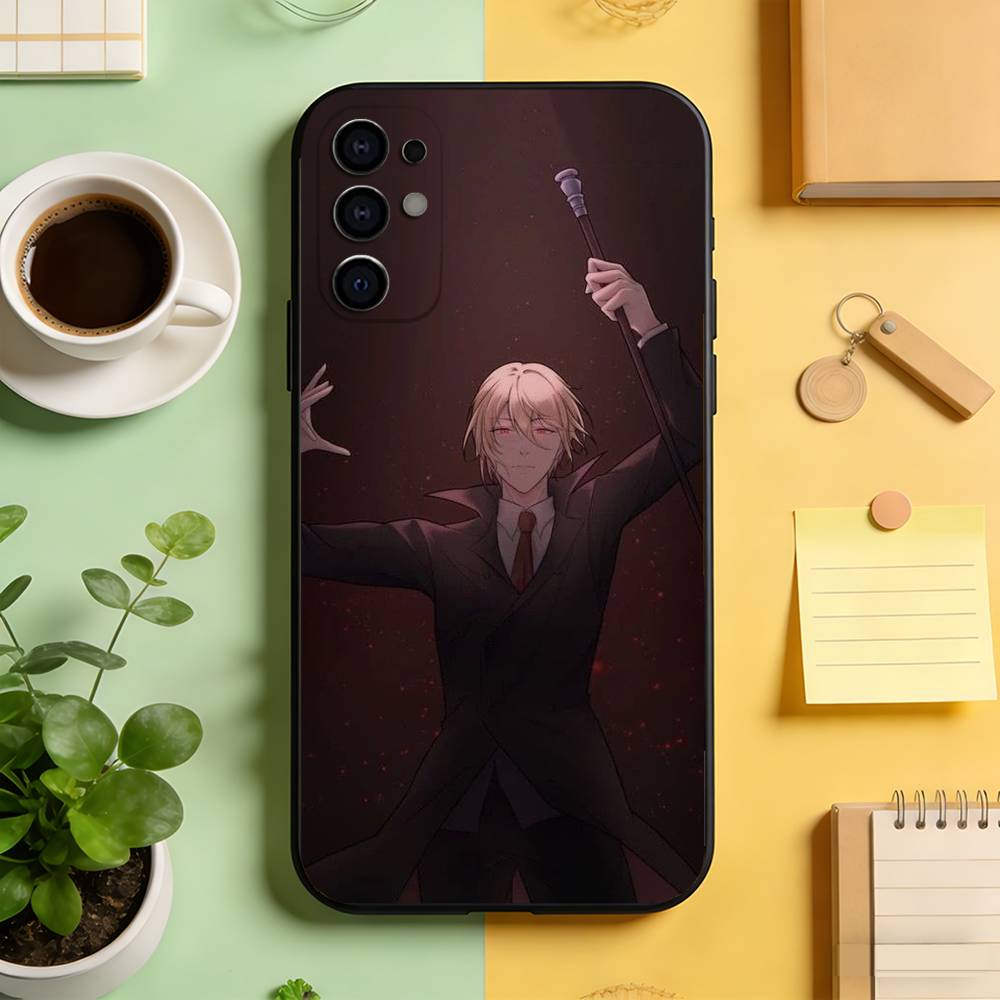 Yuukoku no Moriarty  Phone Case Black Silicone Soft For Samsung S25,S24,S21,S22,S23,S30,Ultra,S20,Plus,Fe,Lite