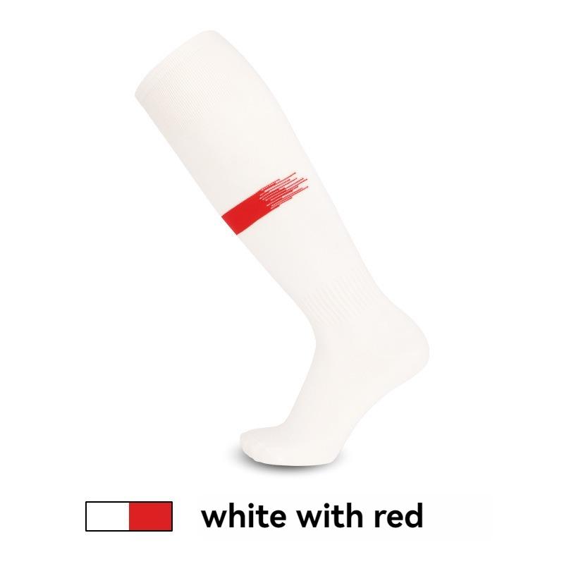 1 Pair Adults Kids Sports Soccer Socks Men Boy Knee High Breathable Towel Bottom Football Training Long Stocking Hockey Sock