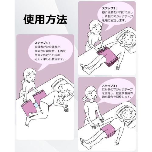 Tosiyoi Care Shorts, Fully Open on Both Sides, Women's Cotton Underwear, Easy to Put on and Take Off, Convenient for Post-Surgery Rehabilitation, Frac