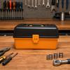 Three-Tier Fishing Tackle Box Outdoor Portable Organizer with Handle