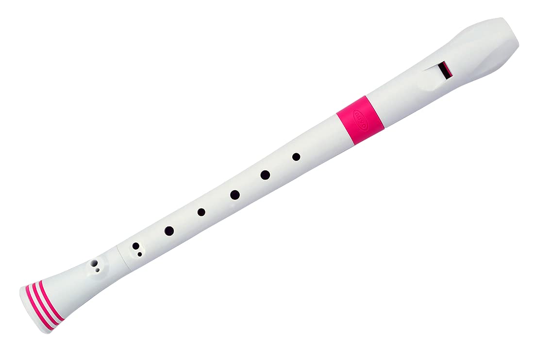 

NUVO German-Style Soprano Recorder FGREPKJP Recorder (WhitePink)