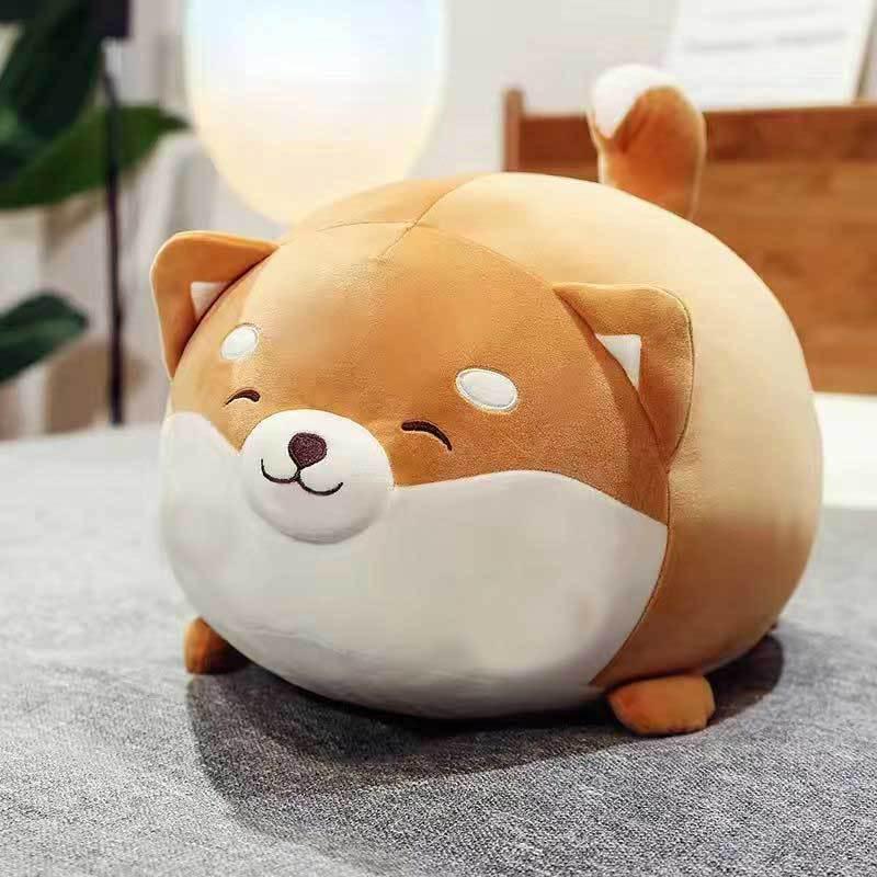 Cute Shiba Inu Plush Toy - Soft Stuffed Animal Pillow, Ideal Birthday Gift for Girls