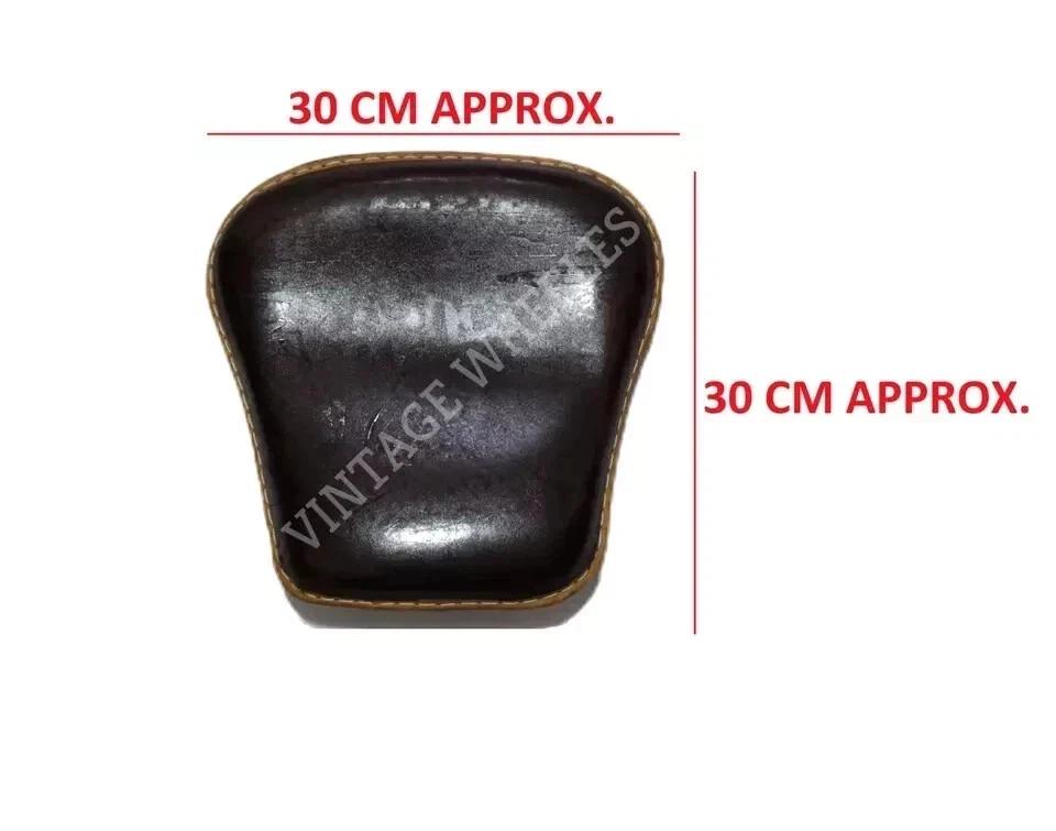 Fits For Royal Enfield Classic 350cc 500cc Brown Rear Leather Seat