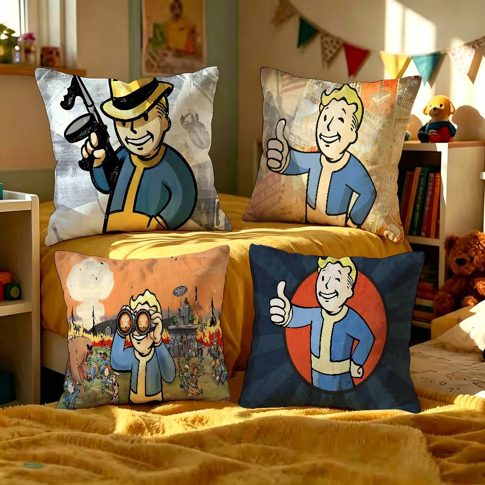 Game VVVaultS Cartoon Cushion Cover Inches Farmhouse Decor Home Throw Pillow Covers for Couch Decorations