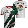 Mexiko Exklusiv Herren Jugend Fußballtrikots Herren Freizeit-Sweatshirts Komfort Glückssport-Top Tägliches Sport-Freizeit-T-Shirt Mann