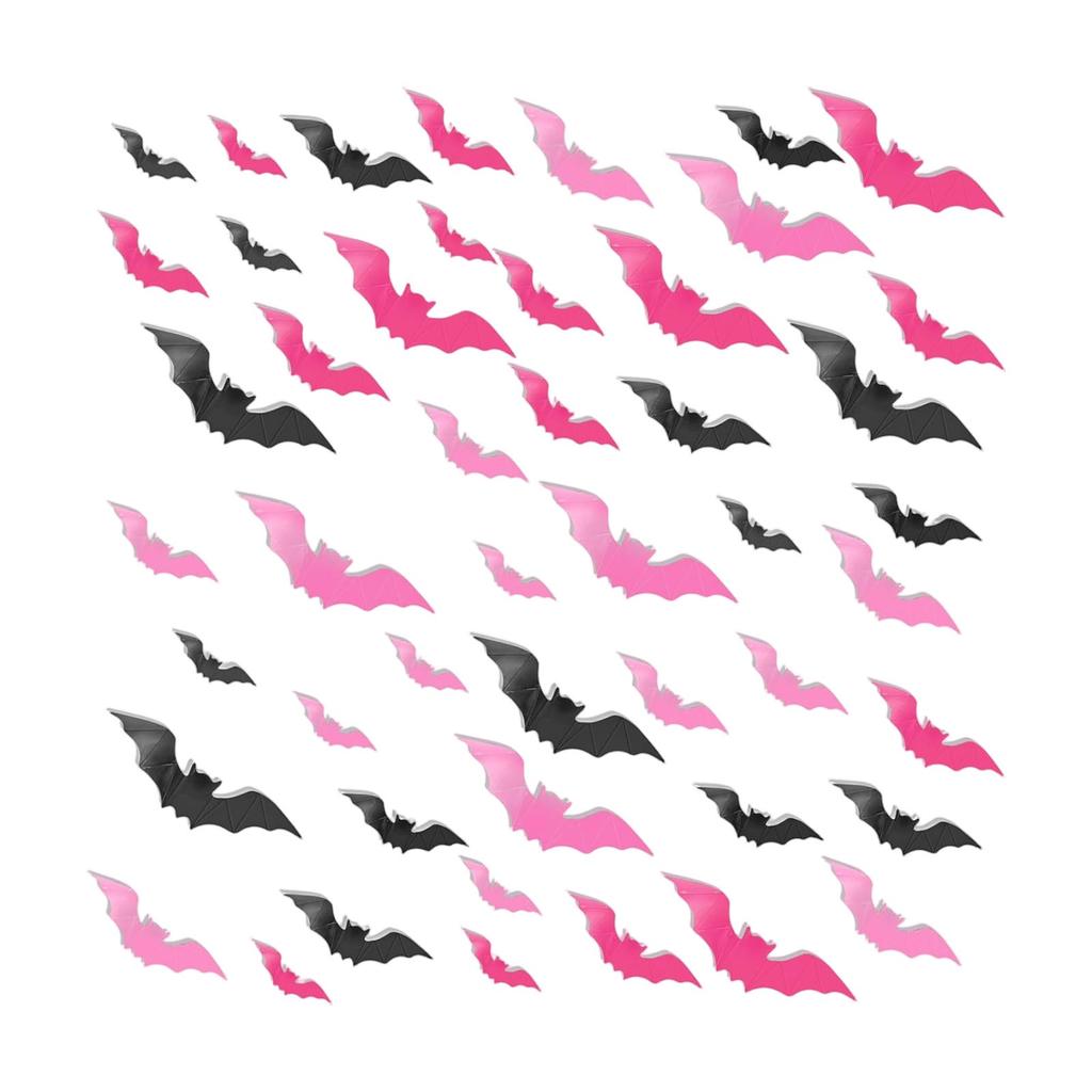 Halloween Wall Stickers 3D Stereoscopic Stickers Halloween Party Background Decoration Stickers