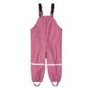 Children's Waterproof Fleece-Lined Outdoor Rain Bib Pants Jumpsuit