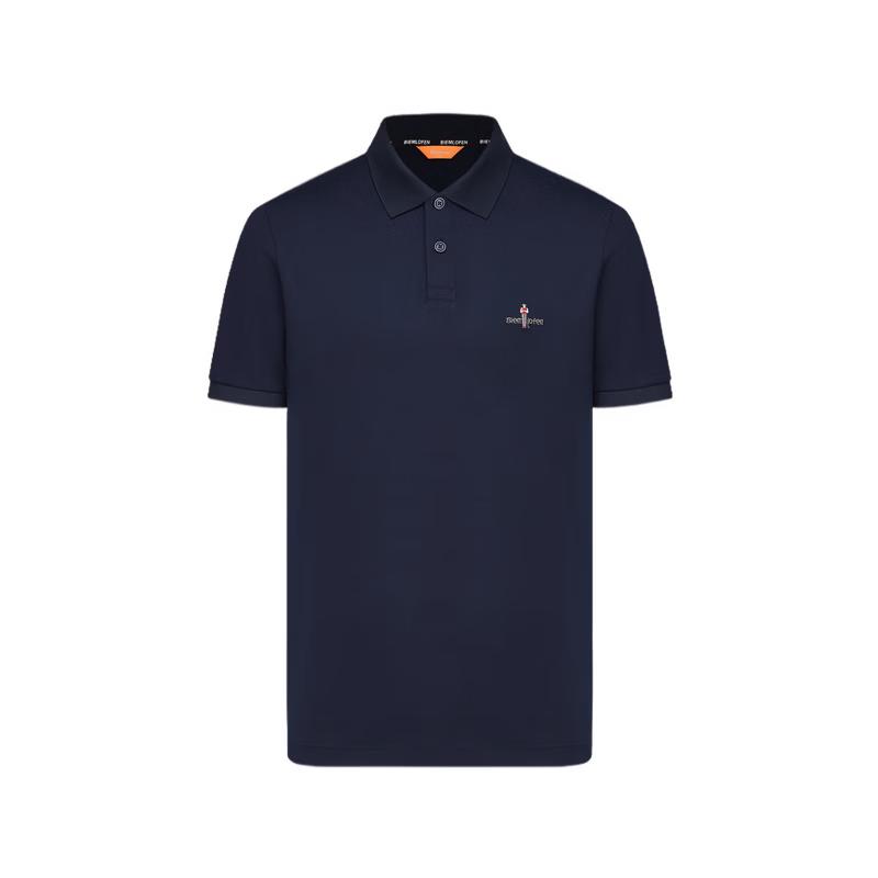 Biyinlefen Men's Ice Oxygen Bar Cooling Polo Shirt