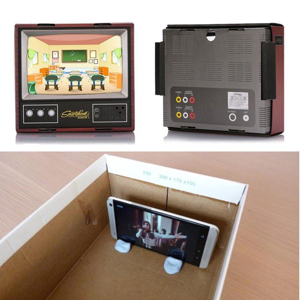Buy Phone Video Screen Magnifier Retro Small TV Magnifying Tools Fold