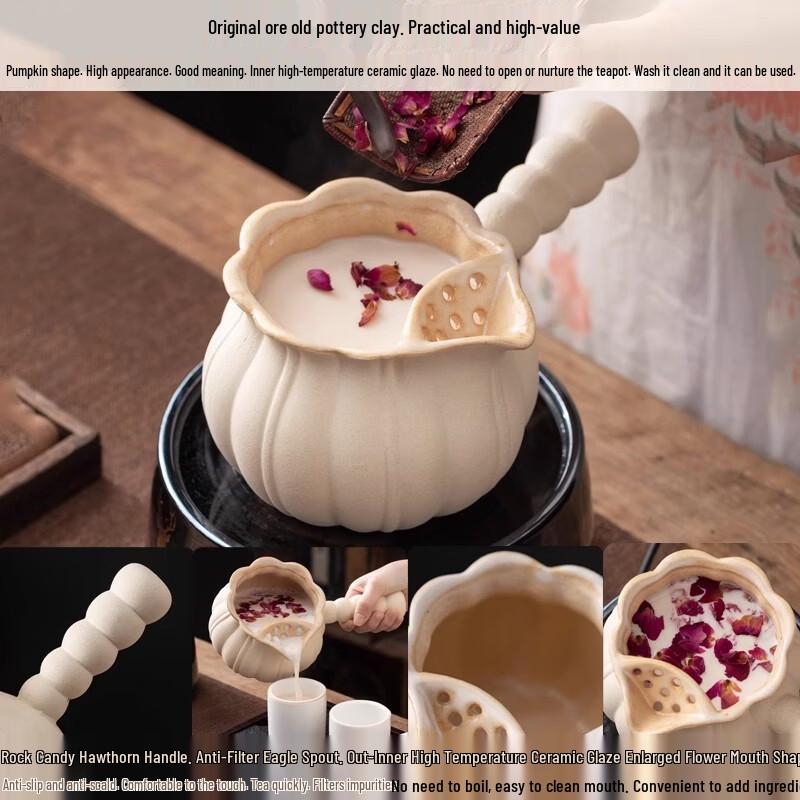 Ba Qian Xing Ceramic Stove Tea & Milk Pot