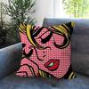 Roy Lichtenstein Pop Art Doublesided Printed pillow cover Short plush Suitable living rooms bedrooms sofas throw cushion cover