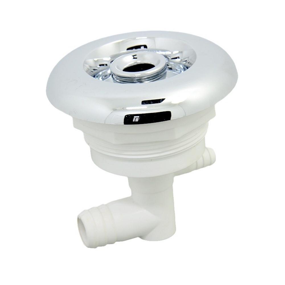 1Pcs Bathtub Nozzle ABS Stainless Steel Bathtub Spout Replacement Pool Spa Spout Bathtub SPA Massage Tub Water Outlet Nozzle