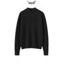Cashmere Knit Half-High Neck Winter Cardigan Sweater