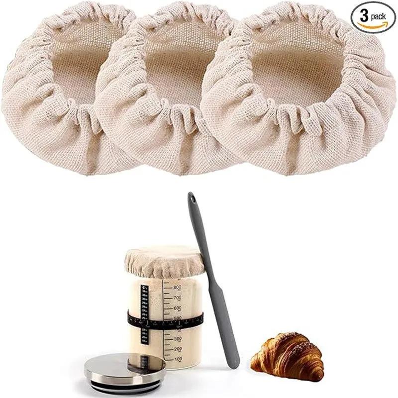 Утолщенная хлопковая крышка для стеклянной банки для ферментации One size белый