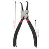 Immersion Handle Internal Snap Ring Pliers Carbon Steel Bent Nose Pliers Angled Pliers  Carpentry