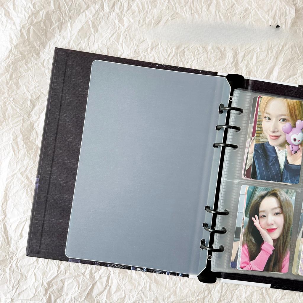 Kawaii Bunny Rabbit Photo Album A5 Photo Card Binder Cute Collection Book 3 Inch Kpop Idol Card 160 Pockets New 2025 Wholesales