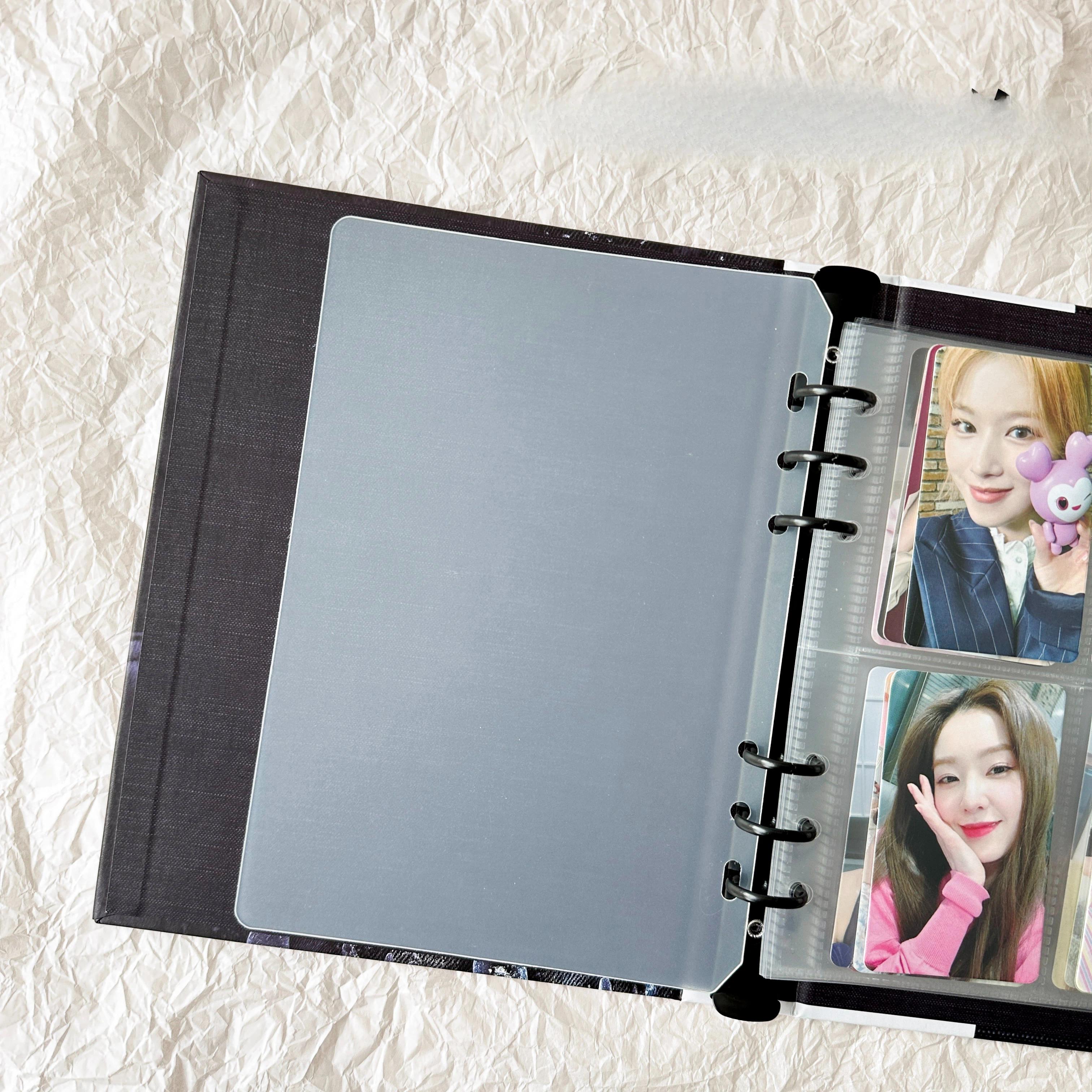 

Kawaii Bunny Rabbit Photo Album A5 Photo Card Binder Cute Collection Book 3 Inch Kpop Idol Card 160 Pockets New 2025 Wholesales