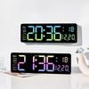 Large Electronic Wall Clock with Countdown & Multiple Alarms, Model 5526