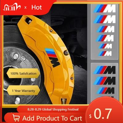 Autoaufkleber 2025 Heiß 1 Satz Auto Bremssattel Abzeichen Emblem Aufkleber Auto Gadget Für Bmw M X1 X3 X5 X6 E30 E90 M3 E84 E83 F25 E91 E