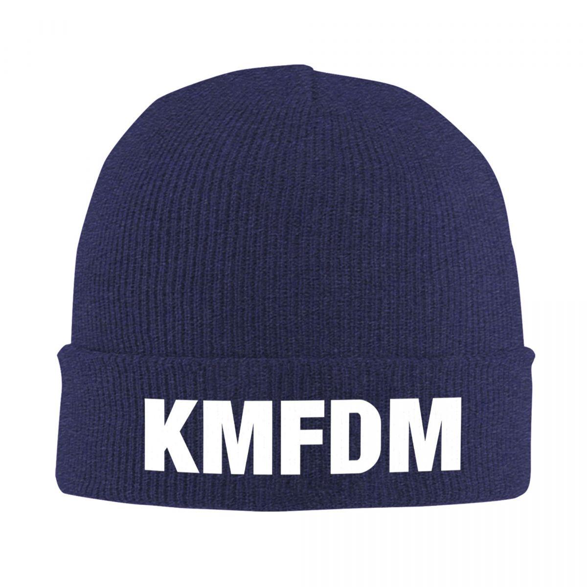 

KMFDM Warm Knitted Cap Fashion Bonnet Hat Autumn Winter Outdoor Beanies Hats for Men Women Adult One Size