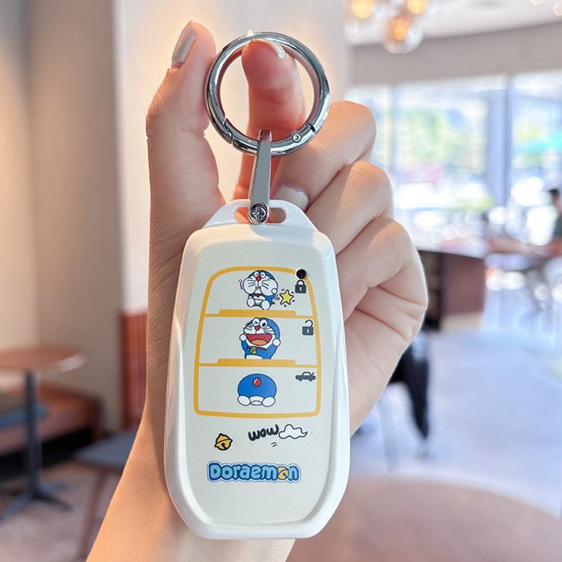 Toyota Key Case for RAV4, Corolla, Asia Dragon, BZ5, Prado, and Land Cruiser