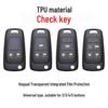 Chevrolet Sail 3 Key Case, Protective Shell, Fits 2015-2018 Models for Men and Women