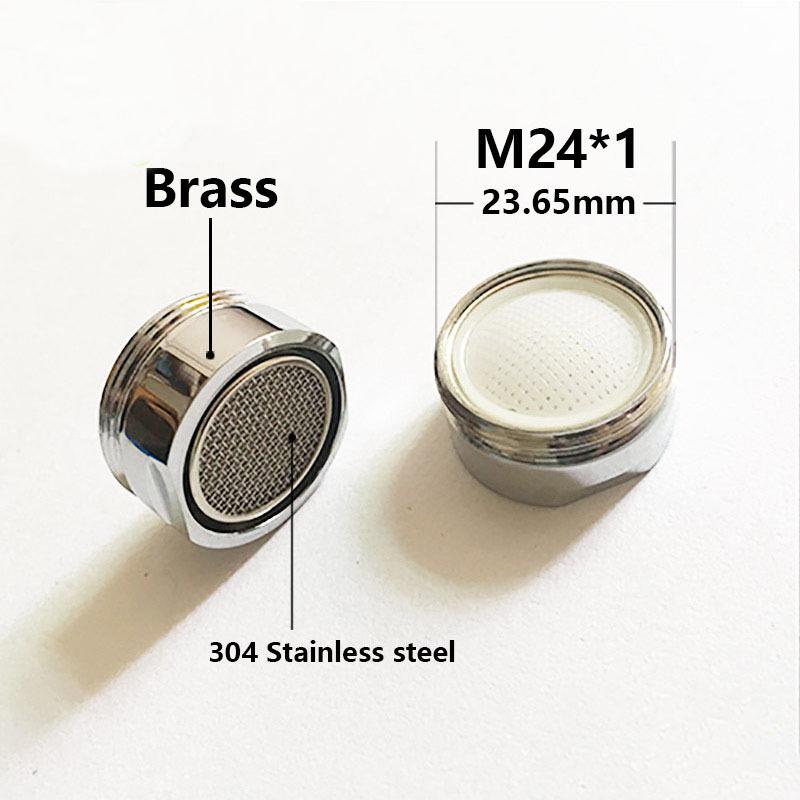 M24 Water-Saving Anti-Splash Faucet Aerator with External Thread