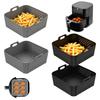 2/4 st Luftfritös Silikonformar Kastrull Återanvändbar Bakplåt Non-stick Luftfritöskorg Matlagningsredskap Bakning Kökstillbehör