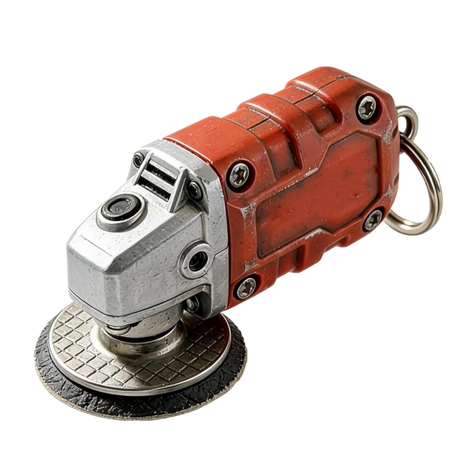 

Реалістичний дизайн Міні-шліфувальна машина Реалістичний інструмент для шліфування Форма підвіски для ключів Сумок та Кишень Брелок для рюкзака Аксесуар помаранчевий