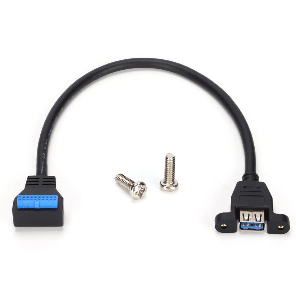 Adapter Cable USB 3.0 Single Port A Female to 20pin High Speed ABS Data Transmission Line