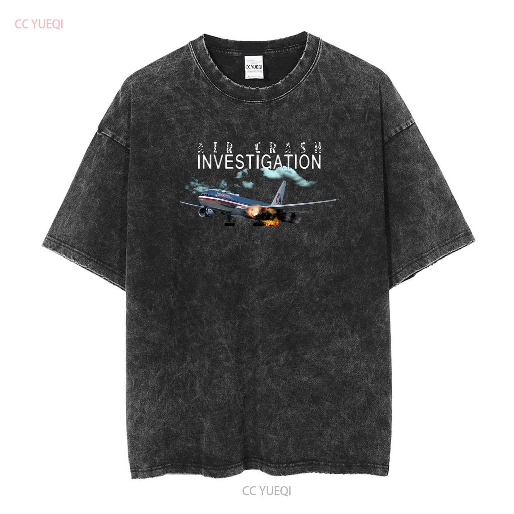 TV Canada England US Air Crash Investigation Mayday T Shirt Sizes Small To 5XL Long or Short Sleeves Vintage Washed Stretched