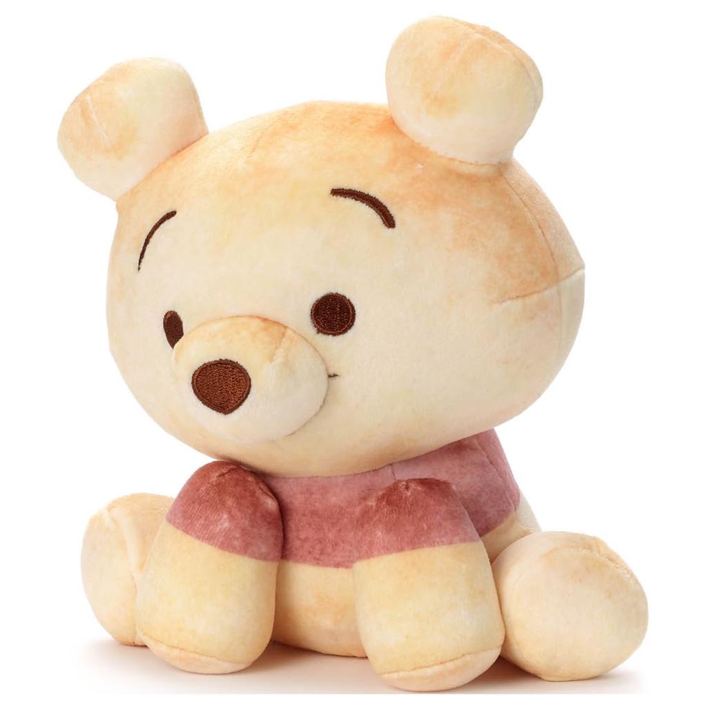 Takara Tomy Arts Disney Character Nui Pan Plush Toy Character Pan Pooh Plush Approximately 17cm Tall S, (Sitting) Toy,