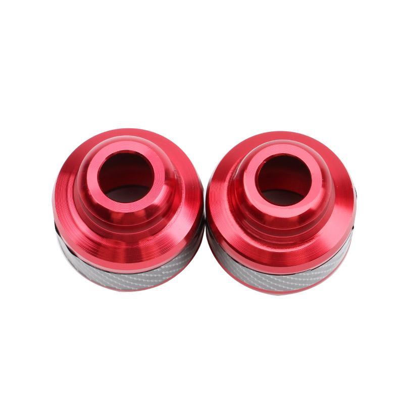 2Pcs Aluminum Alloy Motorcycle Crash Protector Scooter Wheel Front Fork Frame Falling Protection Pads Sliders Moto Exterior