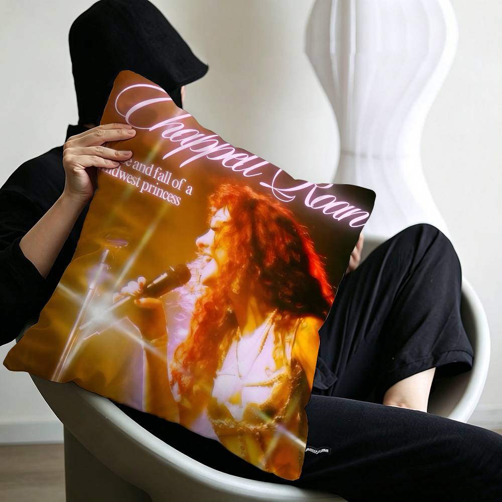 C-Chappell-Roan Bold-Glamorous 45*45cm Cushion Cover Pillow Cover Decor Pillowcase Home Pillowcase for Couch Pillow