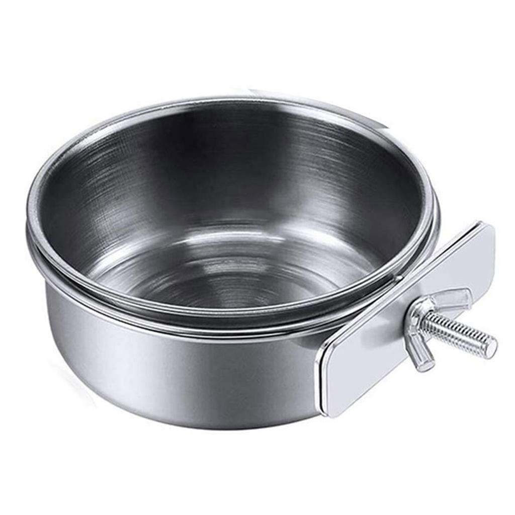 Birds Water Bowls With Clamp Holders, Easy To Clean For Small Birds