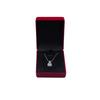 Square Velvet Necklace Box Pendant Display Gift Boxes Jewellery Packaging Storage Case Necklace Holder for Women Valentine's Day