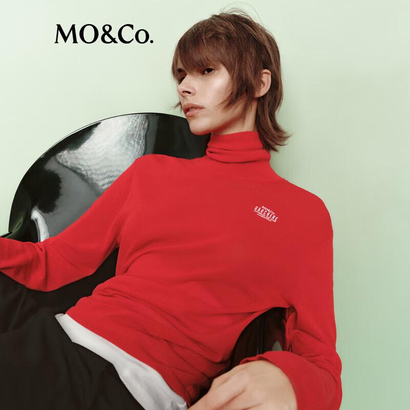 MO&Co. GAUCHERE Kollaboration Leichter Rollkragenpullover